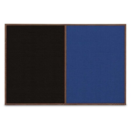 United Visual Products Slim Style Indoor Enclosed Radius Corkbo UVRDS23SB-GOLD-APRICOT